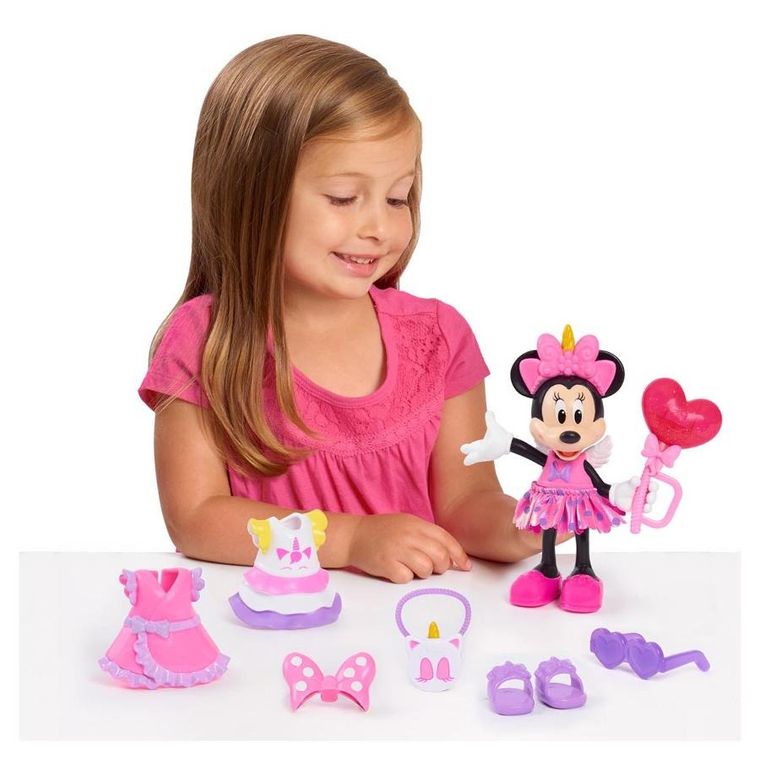 Myszka Minnie, Fabulous fashion, fugurka z akcesoriami, 15 cm
