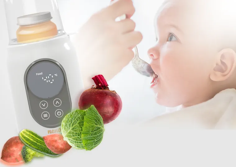 Neno, Luna, podgrzewacz i sterylizator do butelek, 6w1