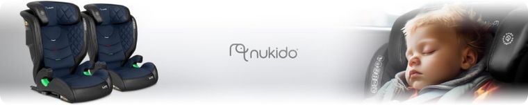 Nukido, Louis, fotelik samochodowy, czarno-granatowy, 15-36 kg