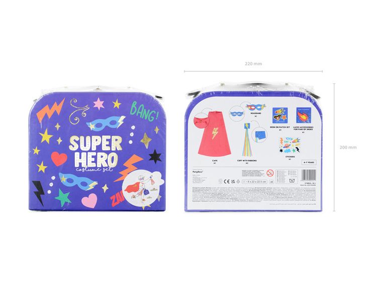 PartyDeco, Strój Superbohatera w walizce
