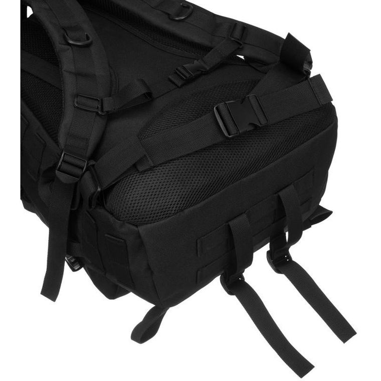 Peterson, plecak militarny, 3-komorowy, czarny