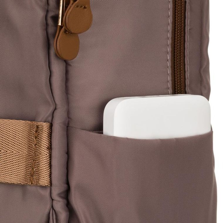 Plecak miejski, beżowy, Peterson