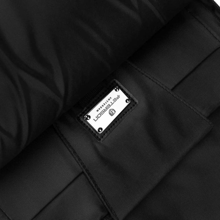 Plecak podróżny, bagaż podręczny do samolotu, czarny, Peterson