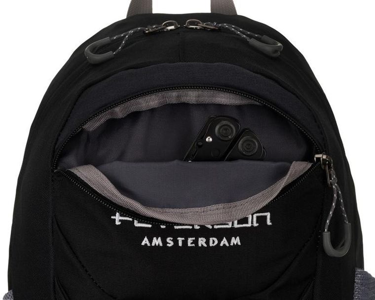 Plecak turystyczny, czarny, Peterson