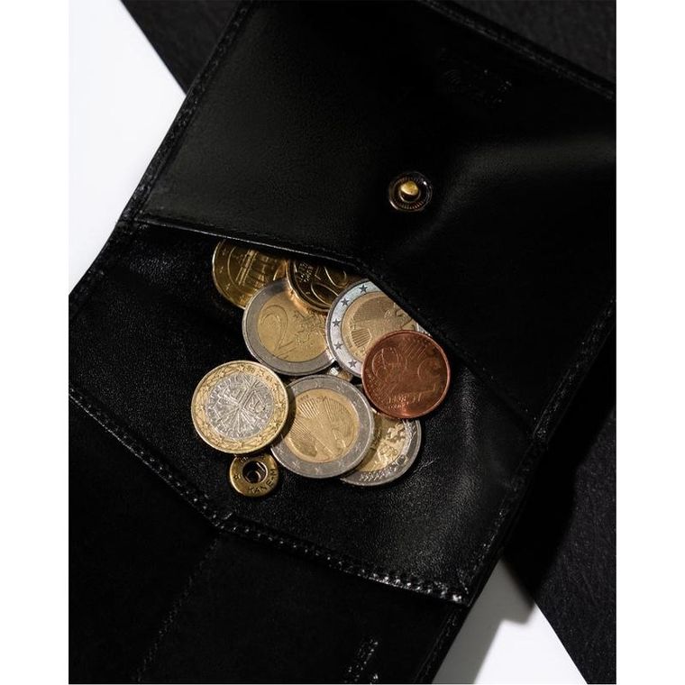 Portfel, czarny, skórzany, Rovicky