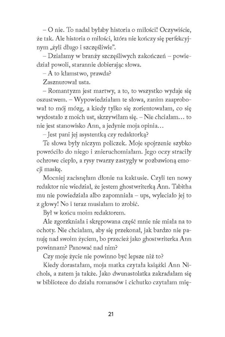 Poważny i nieromantyczna