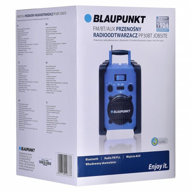 Radio Przenośne Blaupunkt Pp30bt