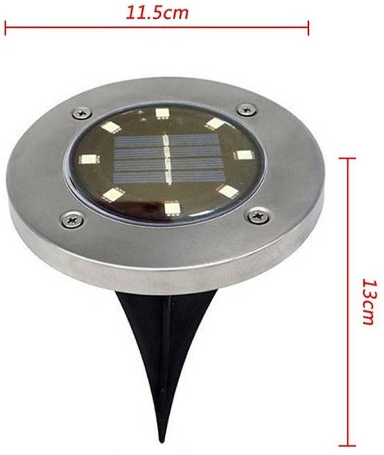 Saska Garden, lampa solarna, 8 led, 4 szt.