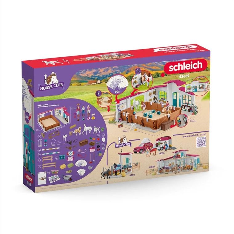 Schleich, Horse Club, Arena Jeździecka Peppertree, zestaw, 42639