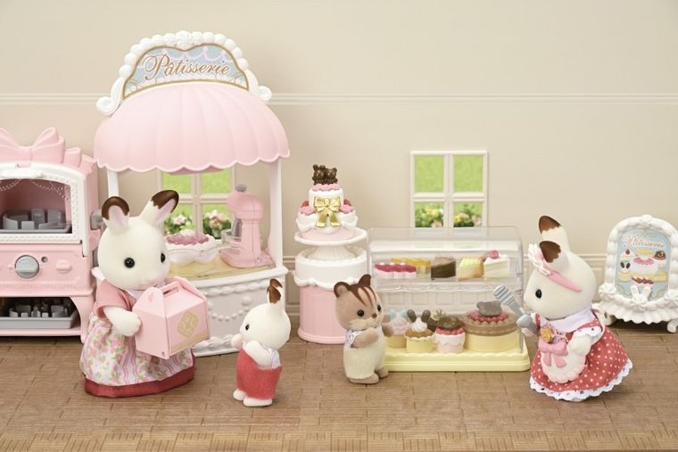 Sylvanian Families, Cukiernia pełna pyszności, zestaw akcesoriów, 5807