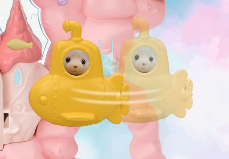 Sylvanian Families, Pałac małych Syrenek, zestaw figurek, 5701