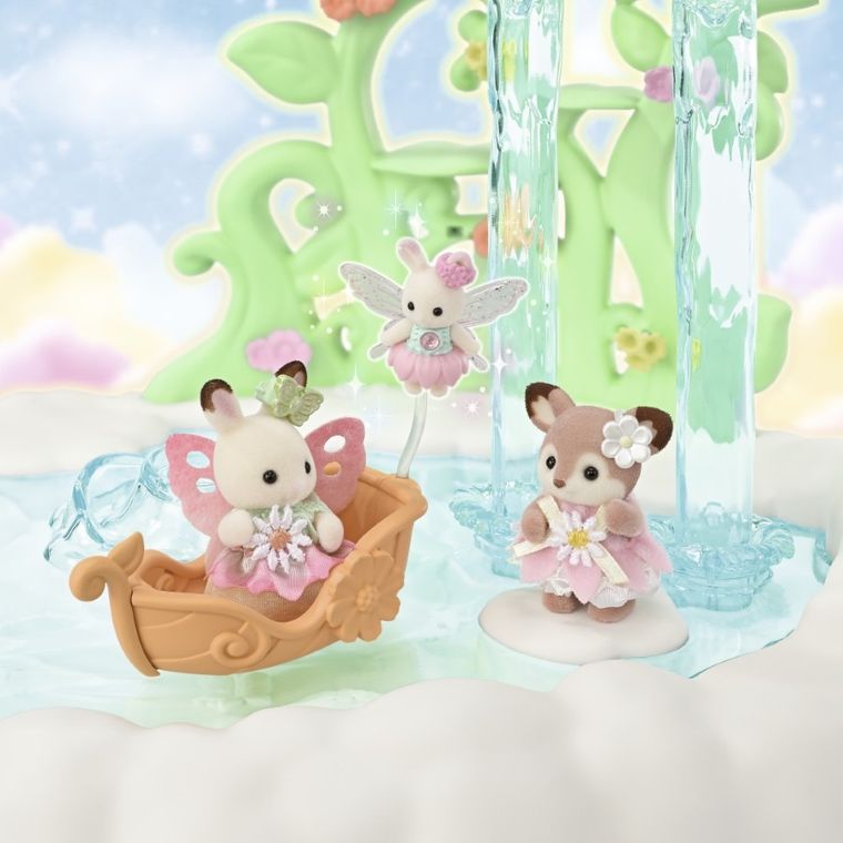 Sylvanian Families, Podniebny Pałac Kwiatowych Wróżek, zestaw z figurkami, 5815