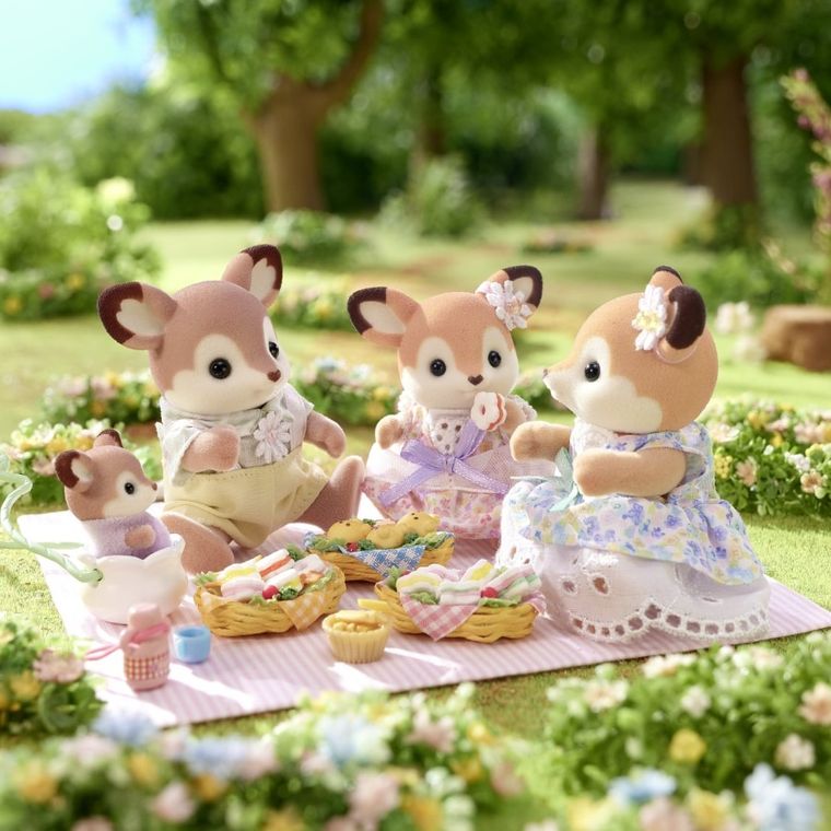 Sylvanian Families, Rodzina Jelonków, zestaw figurek, 5799