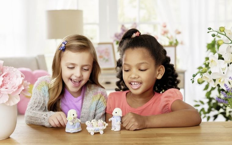 Sylvanian Families, Rodzina króliczków, zestaw figurek, 5735