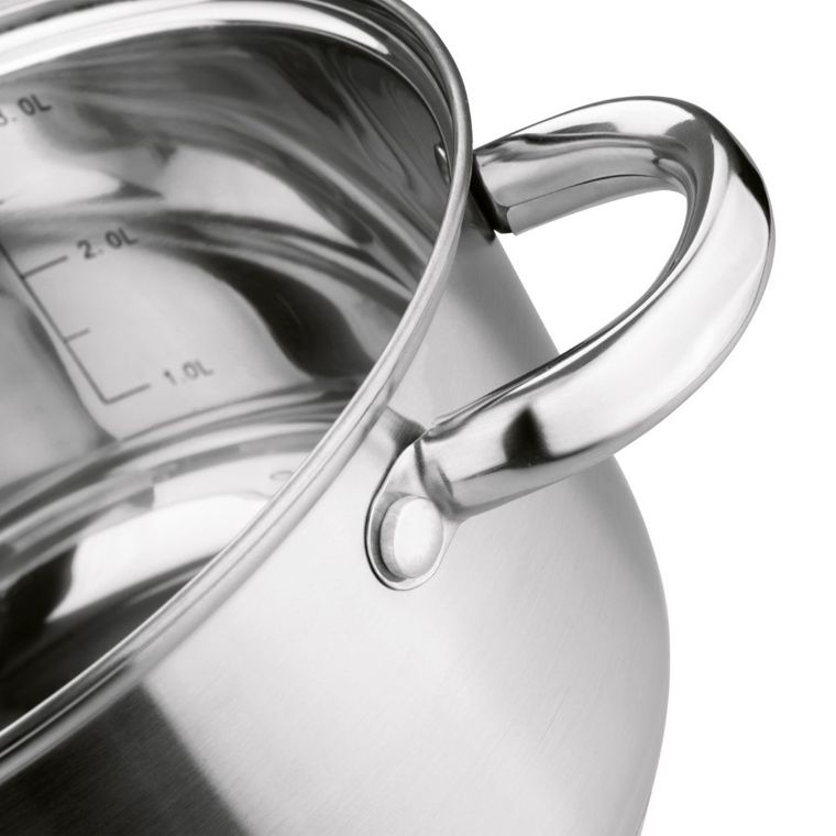 Tadar, Bahama, zestaw garnków ze stali nierdzewnej, 8 elementów