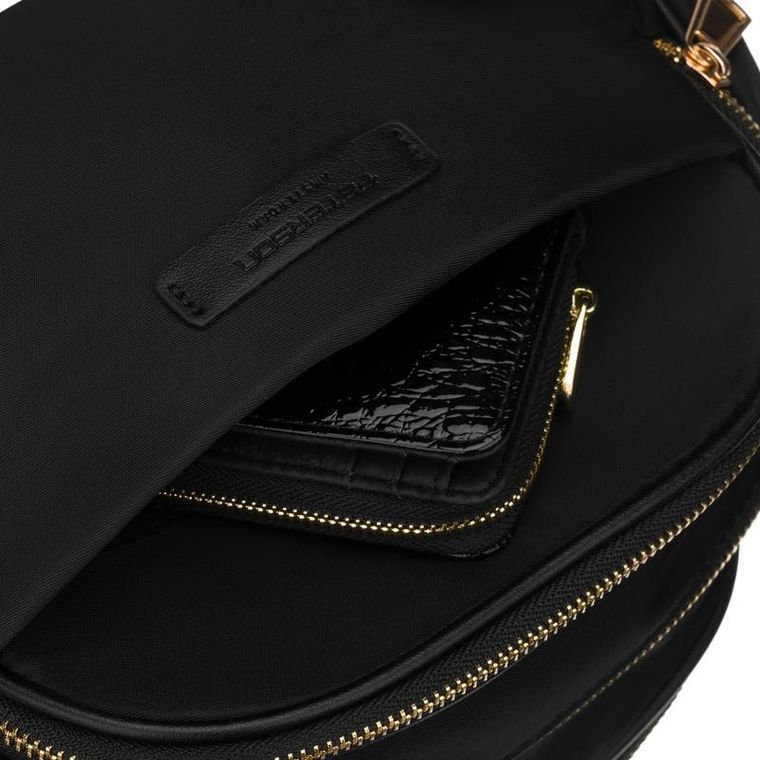 Torebka listonoszka, czarna, Peterson