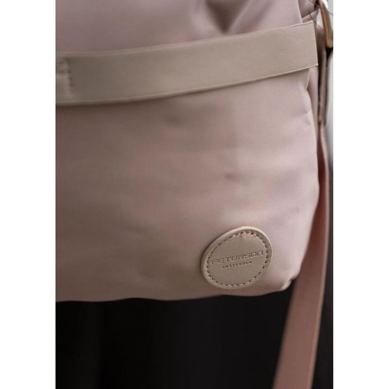 Torebka listonoszka, różowa, Peterson