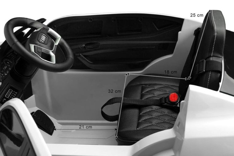 Toyz, samochód, Audi E-tron Sportback, pojazd na akumulator, niebieski