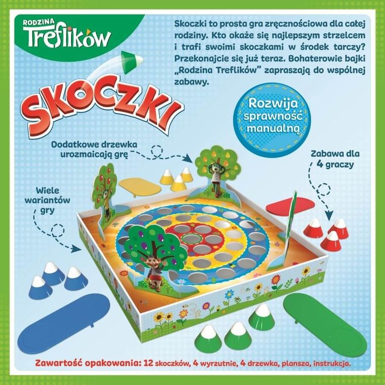 Trefl, Rodzina Treflików, Skoczki, gra rodzinna