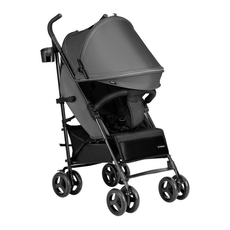 Tulano, Davos 35, wózek spacerowy, grey-black
