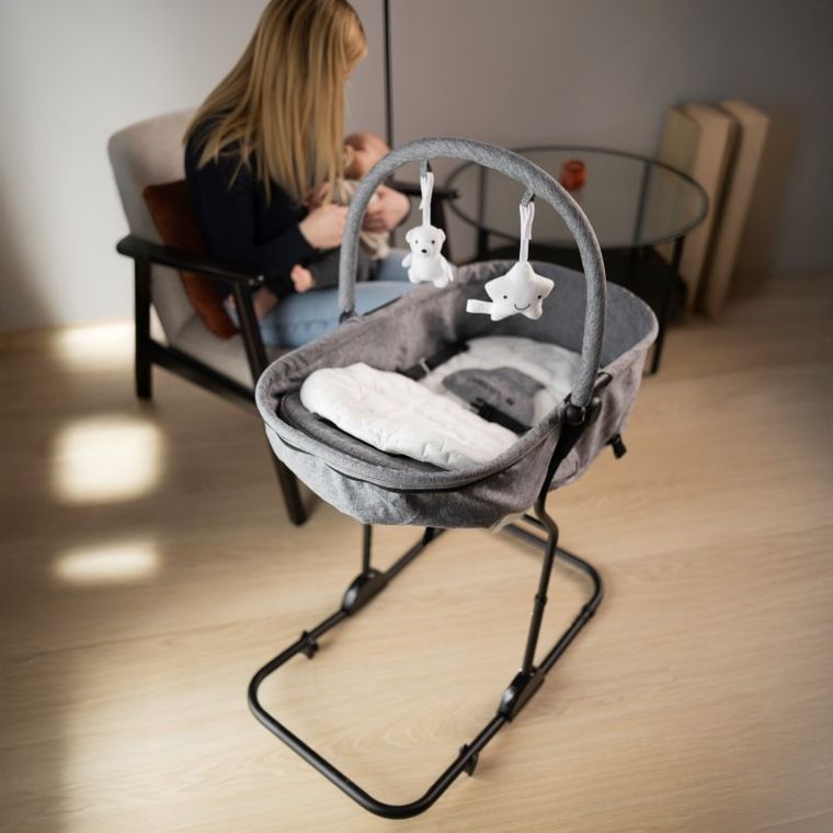 Tulano, Moon 35, bujaczek leżaczek 4w1, grey