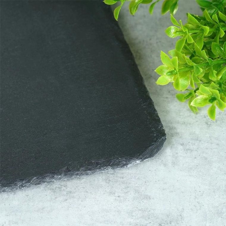 Vilde, Taca do serwowania kamienna łupek prostokątna, 30-20 cm