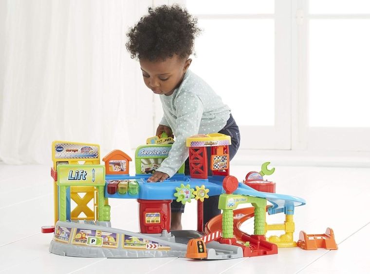 Vtech, Tut Tut Autka, Garaż, zestaw z pojazdem