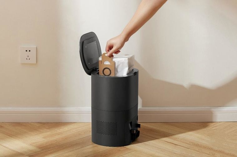 Xiaomi, Lydsto, robot sprzątający z bazą, R1, czarny