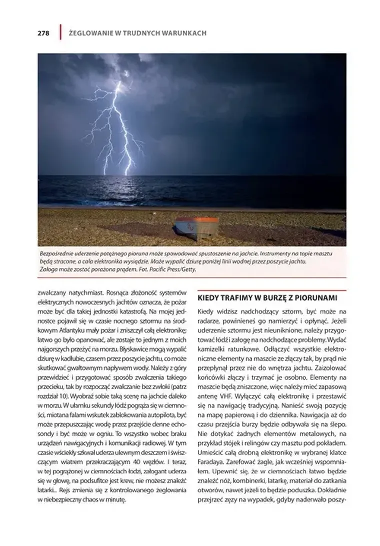 Żeglowanie w trudnych warunkach