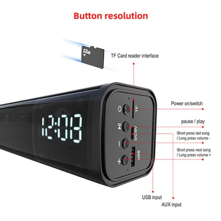 Adler, głośnik z budzikiem