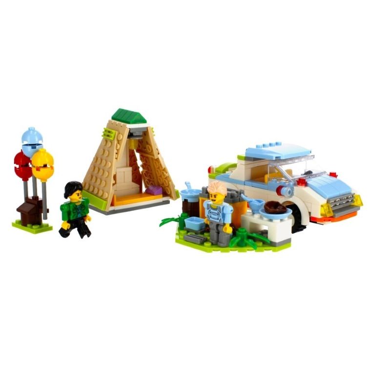 Alleblox, kamping, klocki konstrukcyjne, 251 elementów