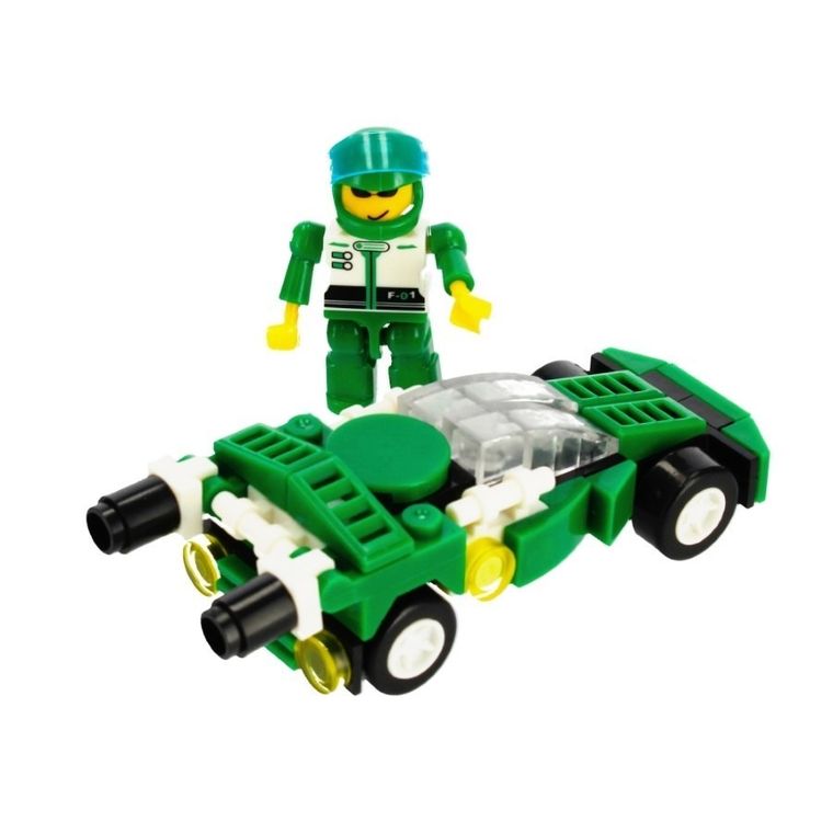 Alleblox, samochód wyścigowy, klocki konstrukcyjne