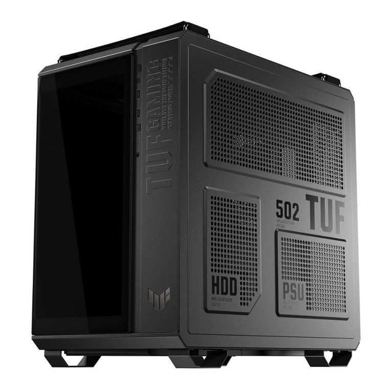 Asus, obudowa komputerowa, TUF GAMING GT502 HORIZON TG ARGB BLACK