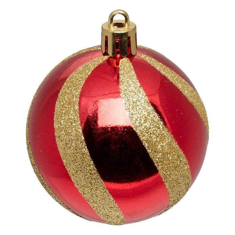 Atmosphera, bombki choinkowe nietłukące, 60 szt.