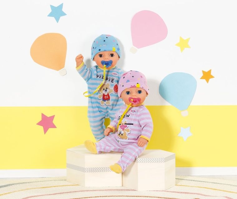 Baby Born, Soft Touch Little Girl, lalka interaktywna, akcesoria, 36 cm