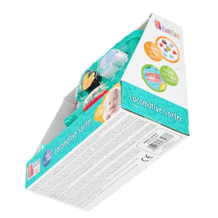 Bam Bam, sorter, intraktywna lokomotywa