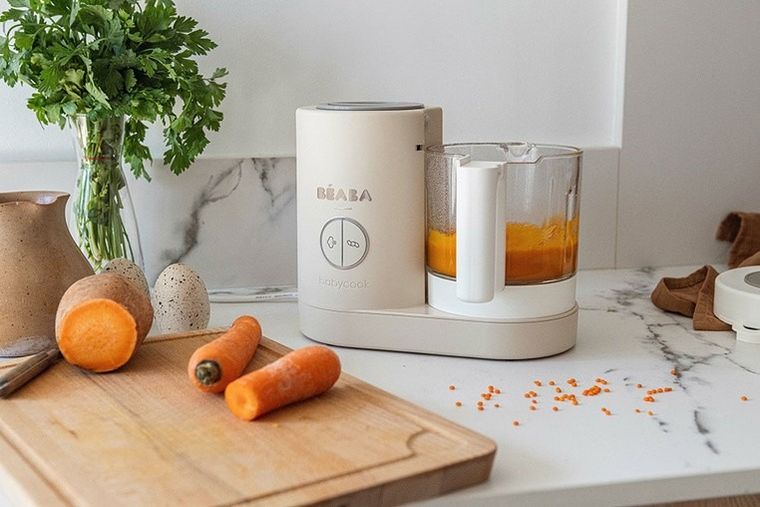 Beaba, Babycook Neo, wielofunkcyjne urządzenie do miksowania i gotowania na parze, clay