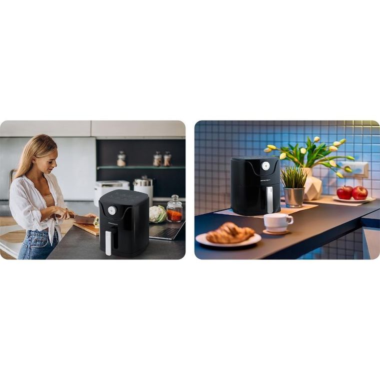 Berdsen, frytkownica beztłuszczowa, air fryer, czarny, 2,5l, BD-654