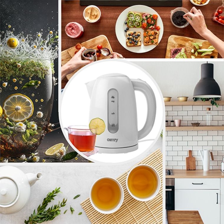 Camry, czajnik plastikowy, 1.7 l