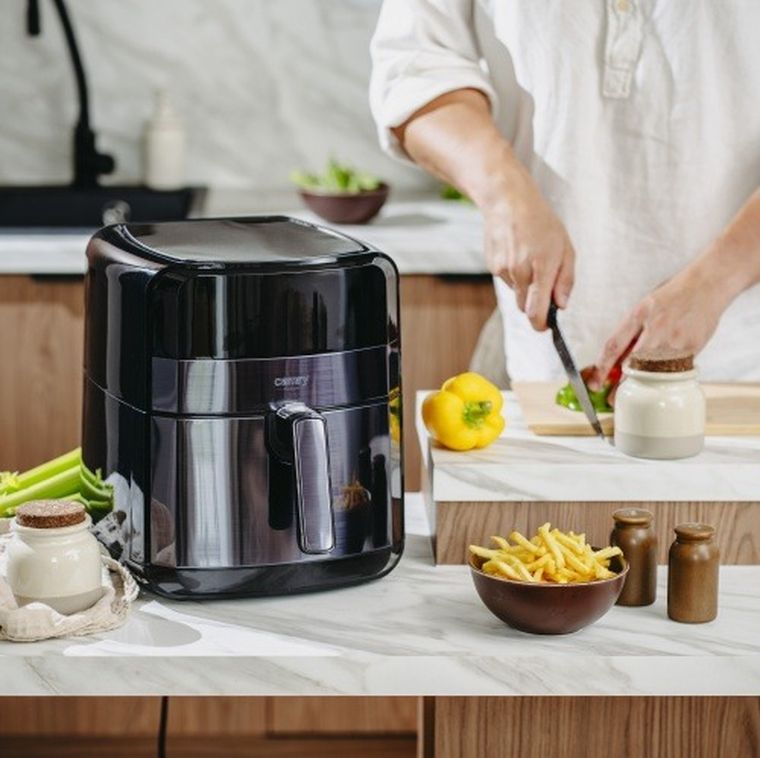 Camry, frytkownica beztłuszczowa, air fryer, 9 programów, 5l