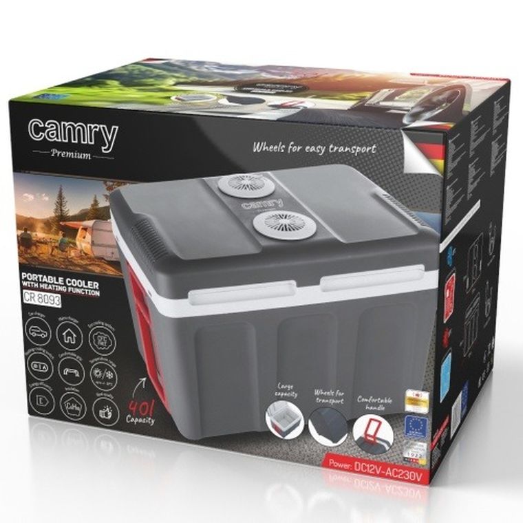 Camry, lodówka turystyczna, 40l
