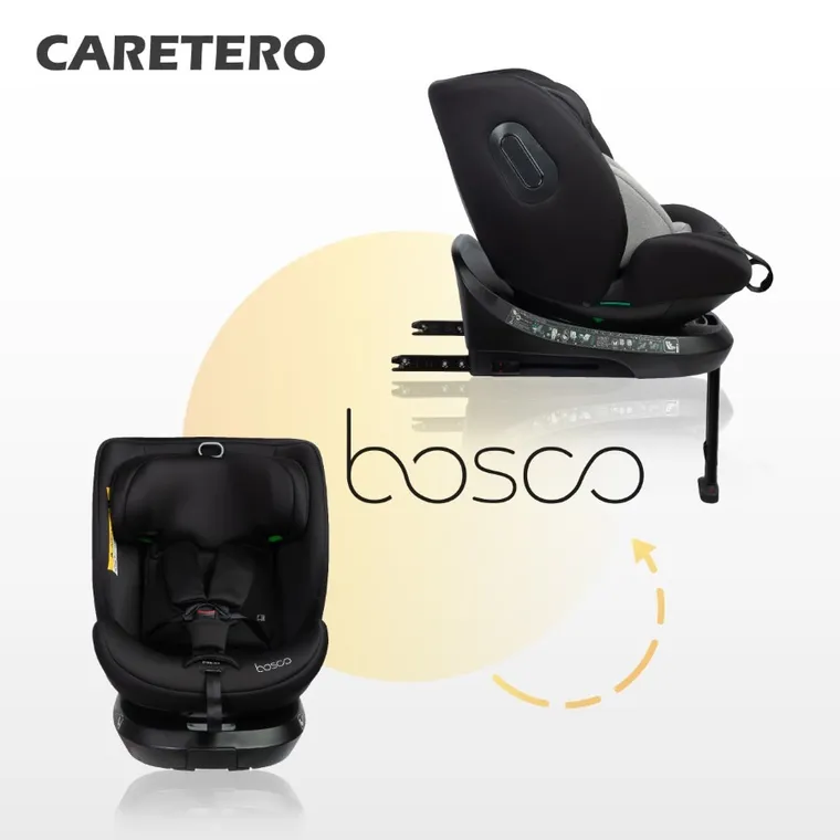 Caretero, Bosco I-Size, fotelik samochodowy, blue, 40-150 cm