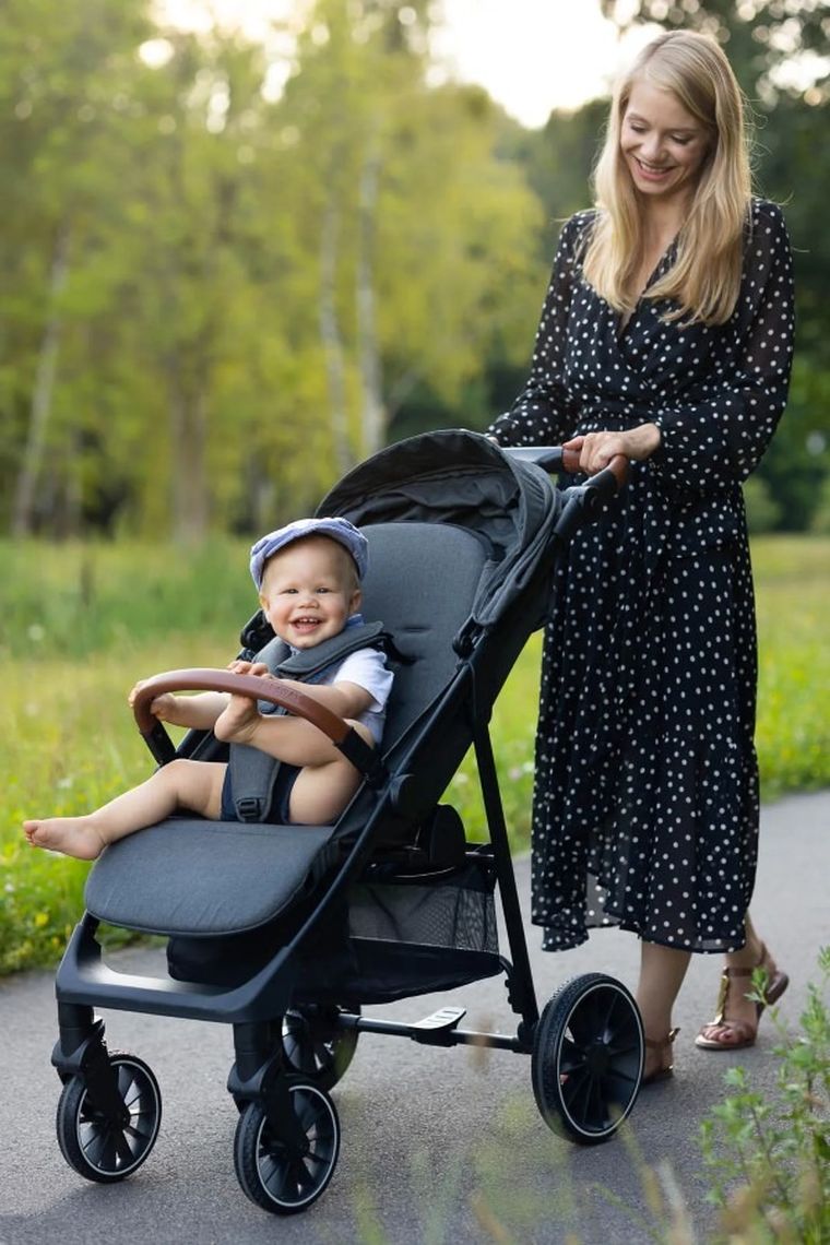 Caretero, Elma, wózek spacerowy, Jeans Blue