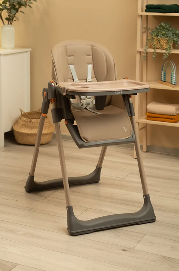 Caretero, Vars, krzesełko do karmienia, beige