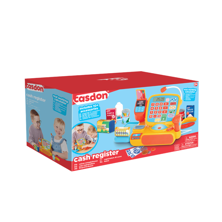 Casdon, kasa sklepowa z akcesoriami