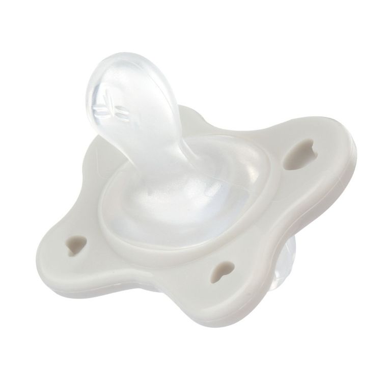 Chicco, PhysioForma Dual Soft, smoczek uspokajający, silikonowy, niebieski, 2-6m, 2 szt.