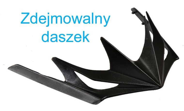 Dunlop, kask rowerowy regulowany, mtb red, rozmiar L 58-61 cm