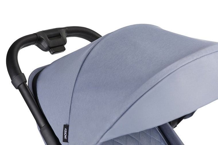 Easywalker, Jackey, kompaktowy wózek spacerowy, Steel Grey