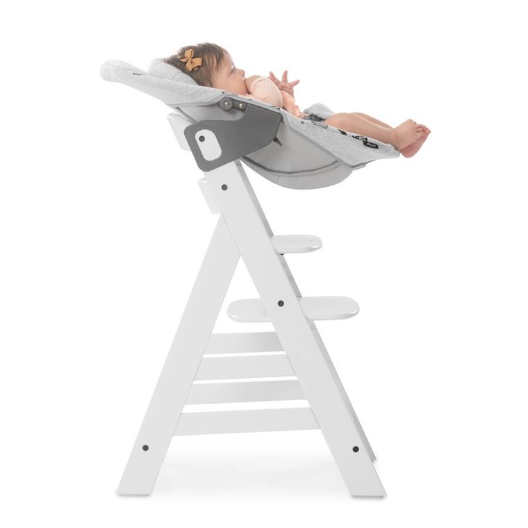 Hauck, Alpha Premium, leżaczek, Grey