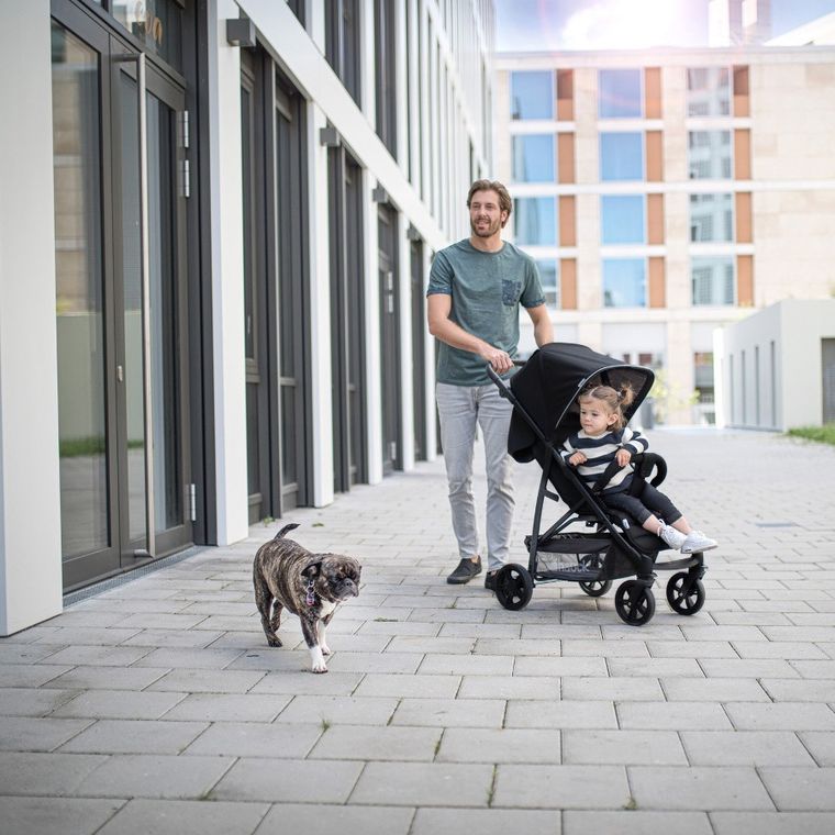 Hauck, Rapid 4, wózek spacerowy, Denim/Grey